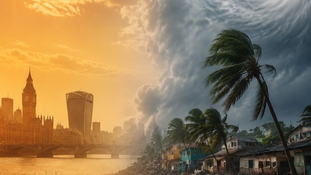 Europe Faces Record Heat as Typhoon Appr
