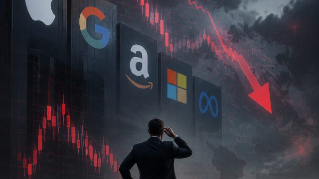 Tech Giants Weigh Down Market as Investo