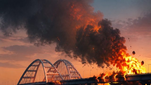 Ukraine Strikes Strategic Bridge, Intens