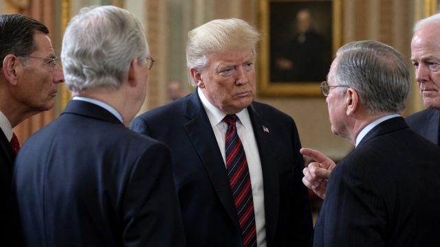 Trump's Tense Encounter with GOP Senator